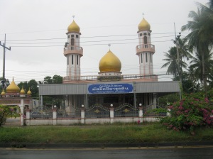 now seeing a lot of mosques.